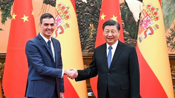 Spanish PM urges Chinese leader to talk to Zelensky

