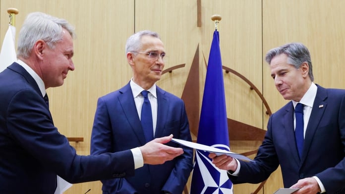 Finland becomes NATO's 31st member

