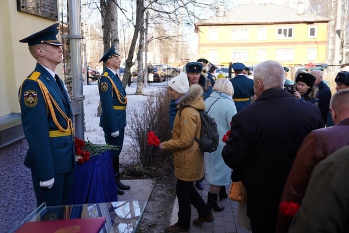 In Arkhangelsk immortalized the memory of the fireman

