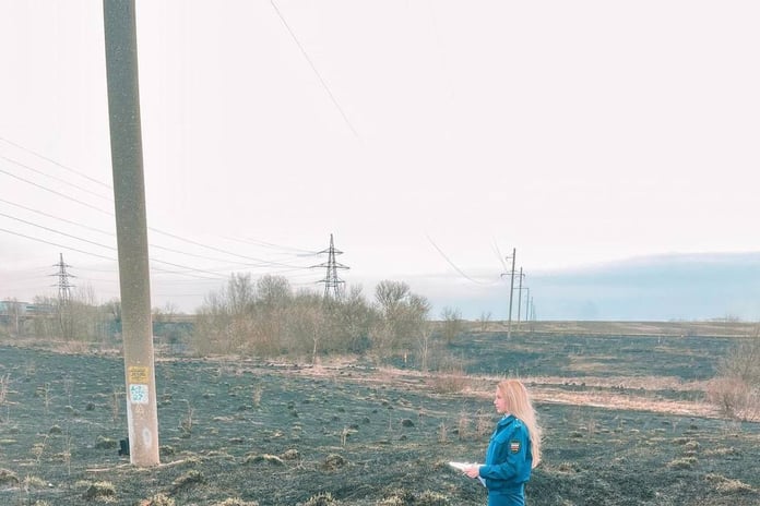 The Tula prosecutor's office took control of the situation with a grass arson in the Kireevsky district


