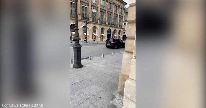 Video.. Armed robbery in a store near the Ministry of Justice in France

