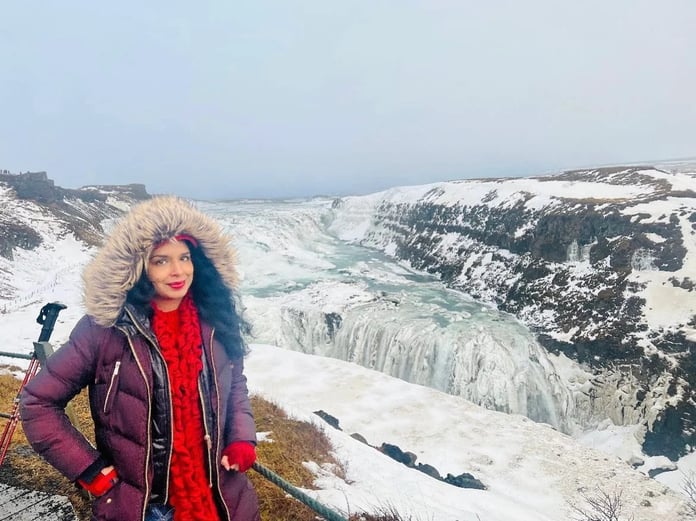 Anita improved her self-confidence thanks to a trip to Iceland and overcame post-traumatic stress disorder and depression

