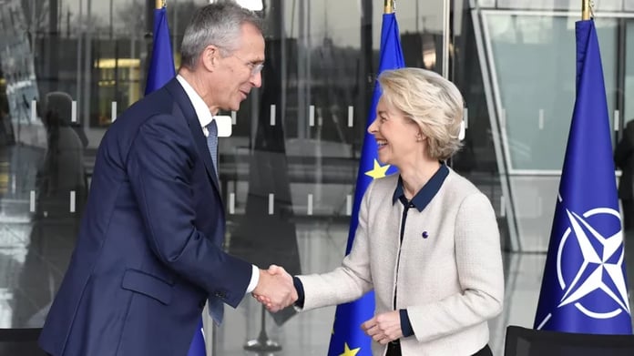 European Commission President Ursula von der Leyen offered to lead NATO

