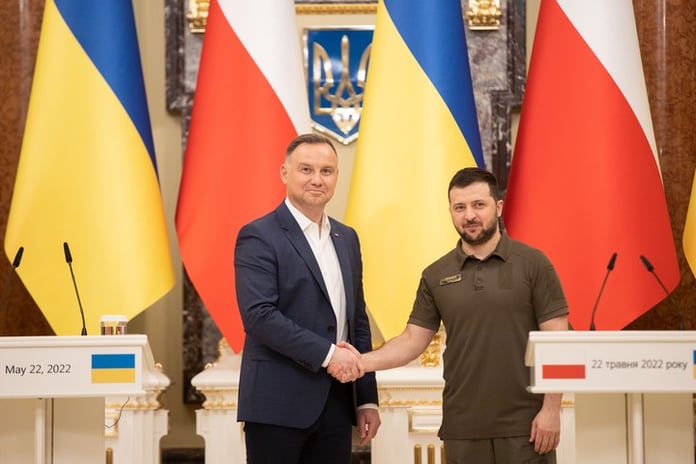 General Skshipchak: Zelensky's trip to Warsaw is linked to future negotiations with Russia

