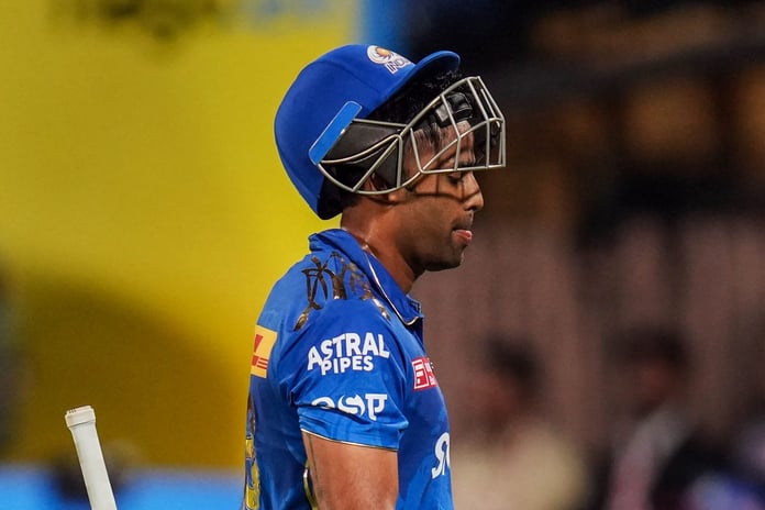IPL 2023: In search of runs and rhythm, Suryakumar sweats profusely on the net
