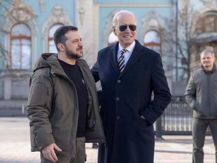 Is Joe Biden hiding the truth from the world, not Ukraine, America is fighting a war with Russia, why are experts saying this?
