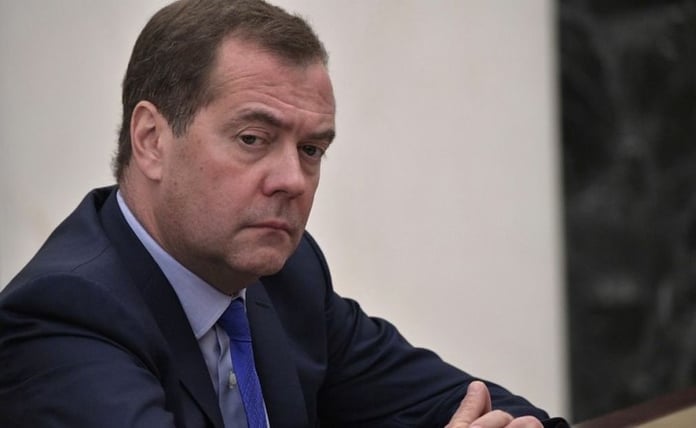 Medvedev: NATO blue helmets in Ukraine will be a legitimate target of the RF armed forces

