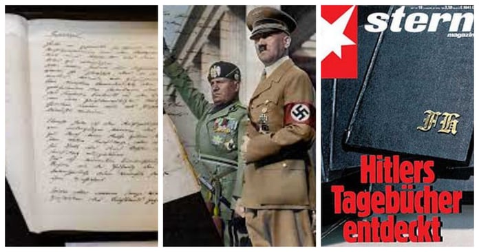 Millions and millions, frauds and a fabulous media mess - The strange story of Hitler's diaries

