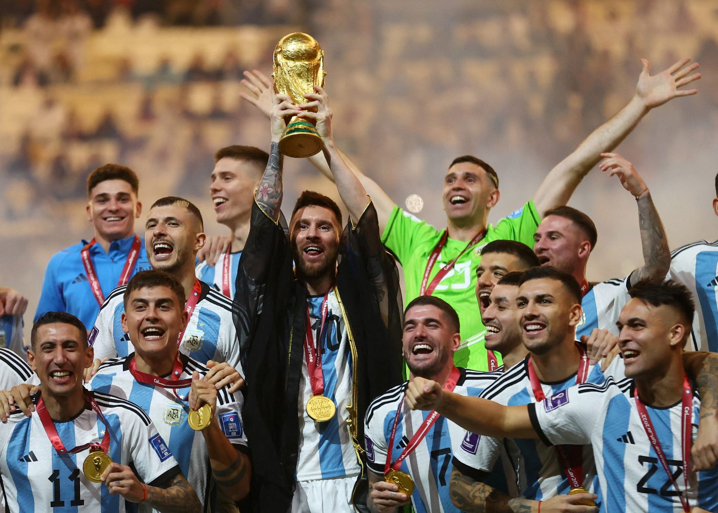 World champions Argentina reach the top of the FIFA rankings for the first time in 6 years