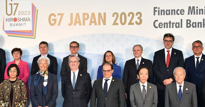 China attacks Western 'hypocrisy' at G7 financial meeting

