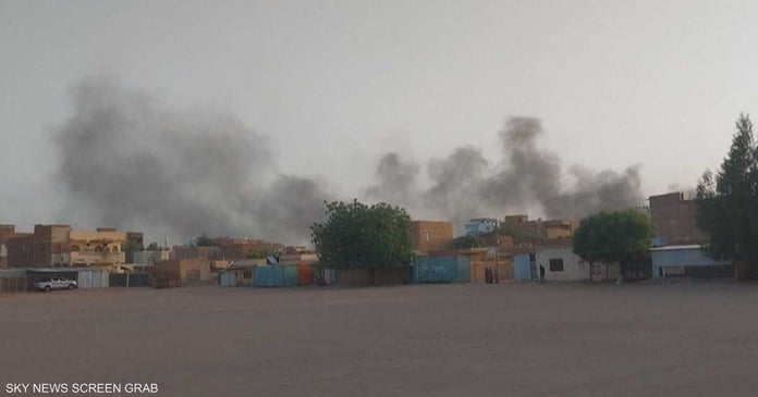 Khartoum.. Clashes resume, and the army bombs the sites of Rapid Support

