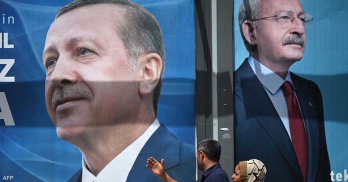 What did Erdogan and Kilicdaroglu say after the polls closed?

