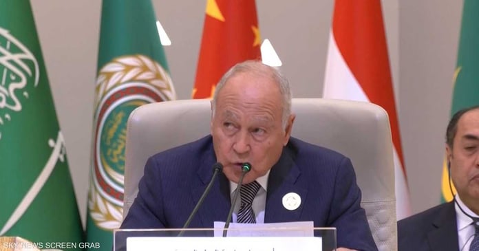 Aboul Gheit warns of waves of displacement in the Arab region


