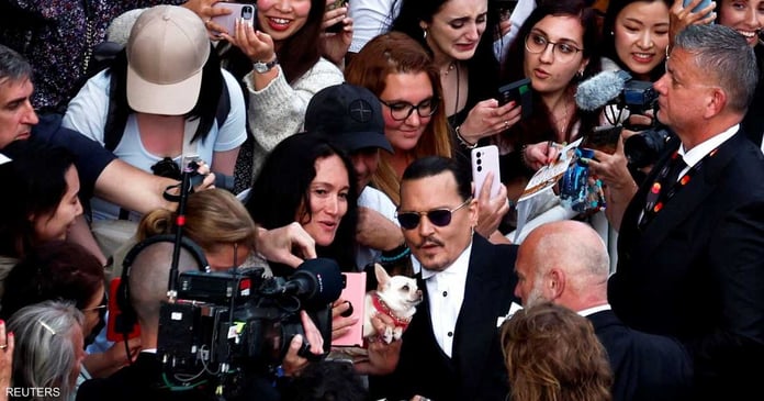 Johnny Depp shines again at the opening of the Cannes Film Festival

