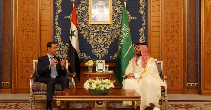 Saudi Crown Prince and Syrian President hold bilateral talks

