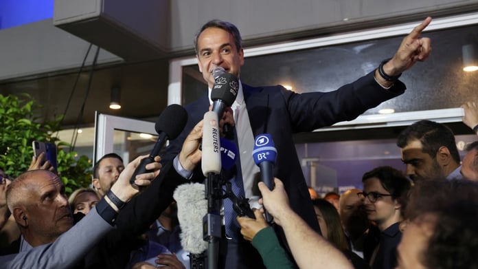 head of New Democracy electoral leader refuses to form coalition cabinet

