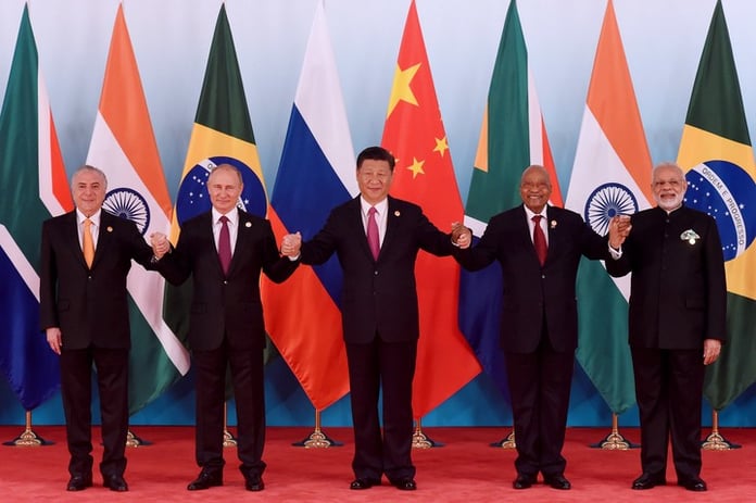 rising BRICS influence signals end of US dominance and G7 dominance

