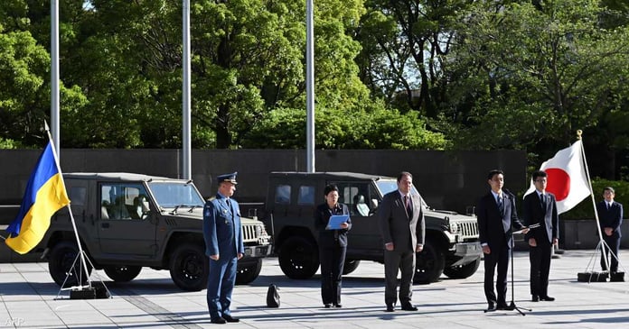 Japan decides to supply Ukraine with 100 military vehicles

