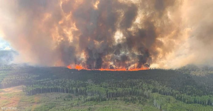  Fires are sweeping through Canada's forests.  How did they reach countries you're not used to?

