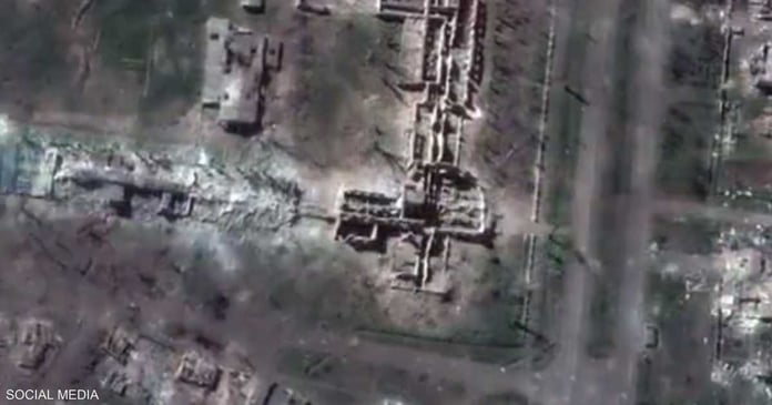 A video of Bakhmut before and after the battles Massive destruction documenting the effects of war


