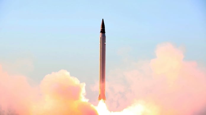 Iran tested a ballistic missile

