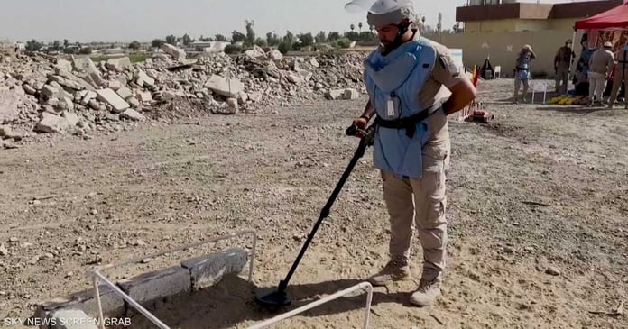 Killing lives and limbs.. This is Iraq's plan to get rid of the scourge of mines

