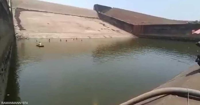 An Indian official ordered a huge dam to be drained of water to save his phone.

