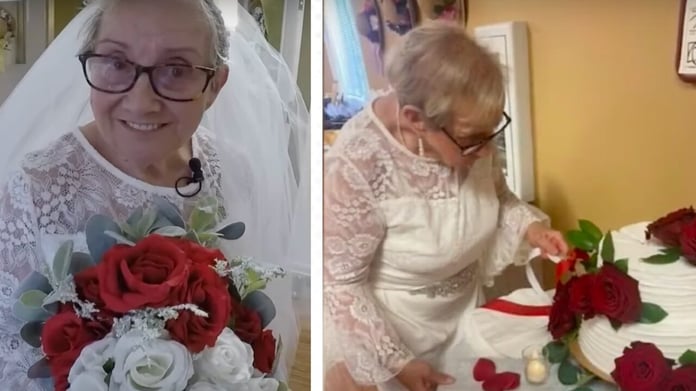 77-Year-Old Finally Had A Dream Wedding When She Wed - 'I'm So Happy'

