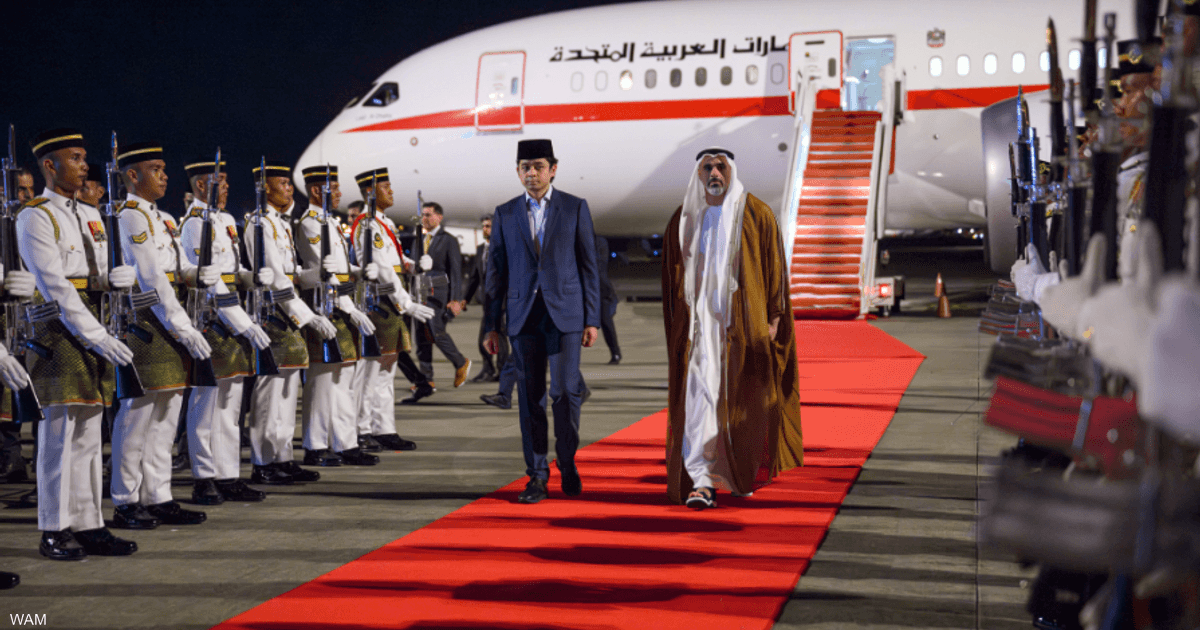 Crown Prince of Abu Dhabi arrives in Malaysia for official visit
