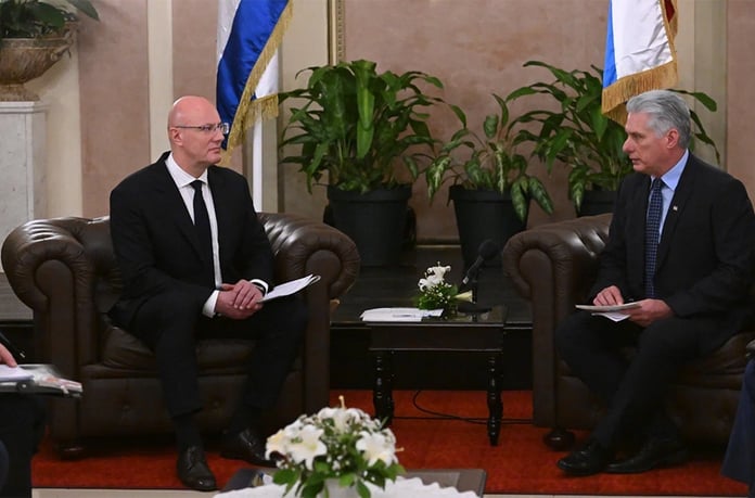 Dmitry Chernyshenko met with Cuban President Miguel Diaz-Canel News

