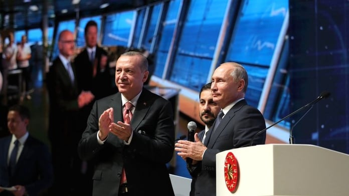 Erdogan called his relationship with Vladimir Putin 