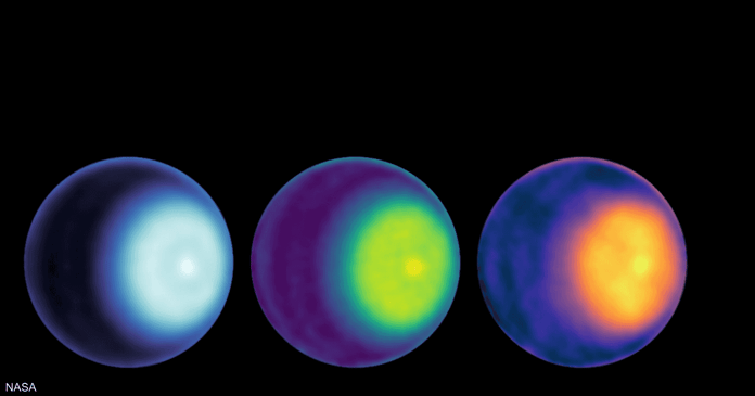 From a terrestrial observatory... an unprecedented discovery on the planet Uranus

