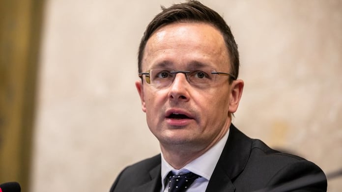 Hungarian Foreign Minister Szijjarto authorized the blocking of sanctions against Russia

