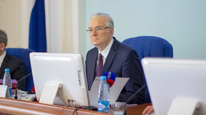 Late Chairman of the Omsk Region Legislature Vladimir Varnavsky

