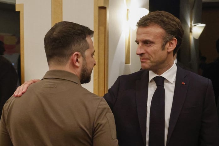 Macron called the provision of the plane to Zelensky a 