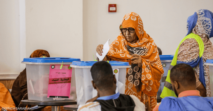 Mauritanians choose their representatives in parliament through 