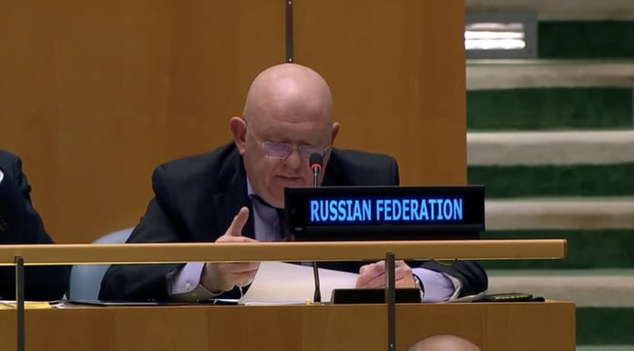 Nebenzya pointed to the fault of the West in the lack of humanism in Ukraine due to the desire to defeat the Russian Federation

