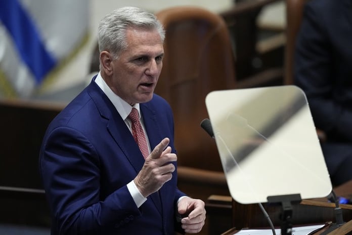 President of the United States Congress McCarthy answered a question from a Russian journalist on Ukraine

