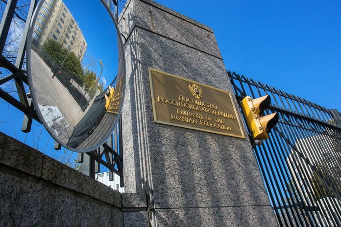 Russian Embassy: US prefers not to notice terrorist actions not concealed by Kyiv News


