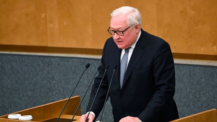 Ryabkov said the West's use of chemical weapons threatens Russia's security

