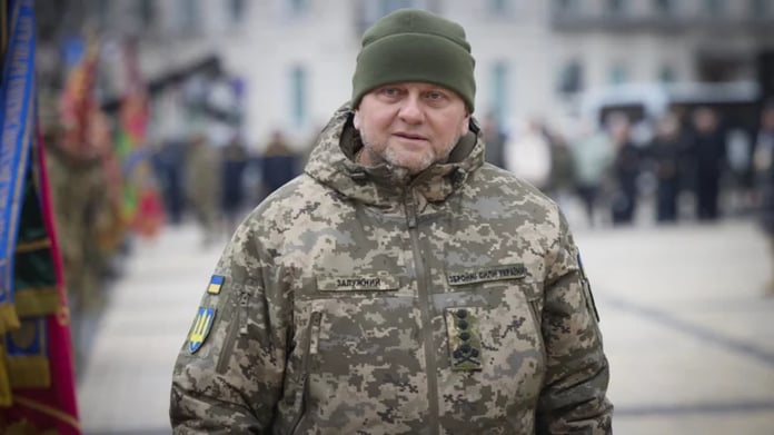 The Ukrainian Ministry of Defense released a video with Zaluzhny


