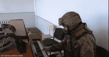 Video .. Ukrainian soldier playing the piano in the destroyed Bakhmut

