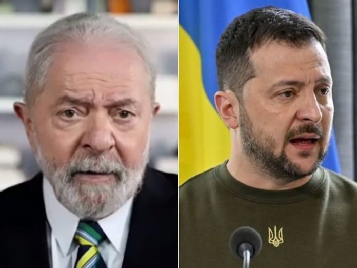 Zelensky did not come to meet the President of Brazil

