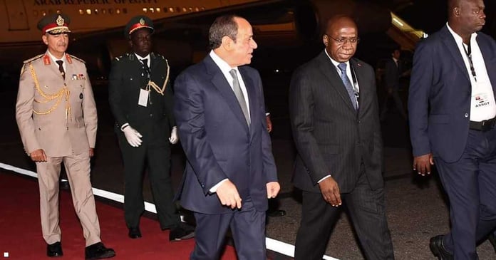 Al-Sisi is on an African tour.. 4 files are an absolute priority

