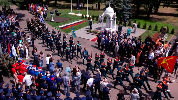 how in Voronezh they honored the day of memory and grief on June 22

