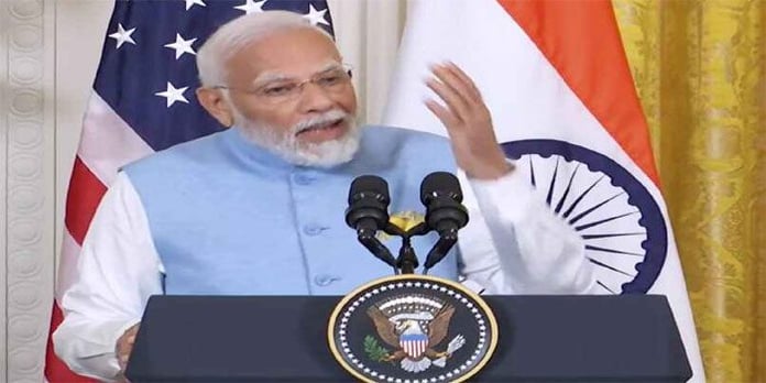 Achievement of US Vice President Kamala Harris an inspiration for all women: PM Modi
