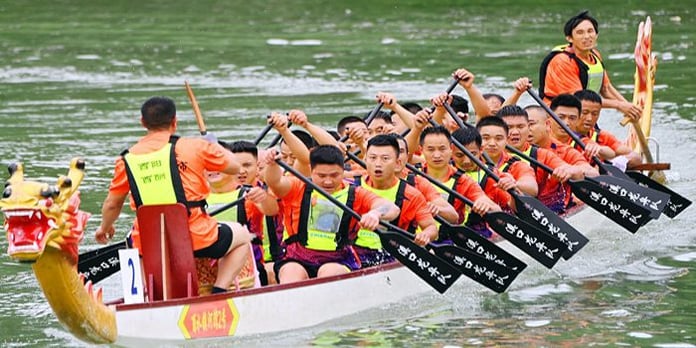 Annual Dragon Boat Festival gives message of solidarity and teamwork
