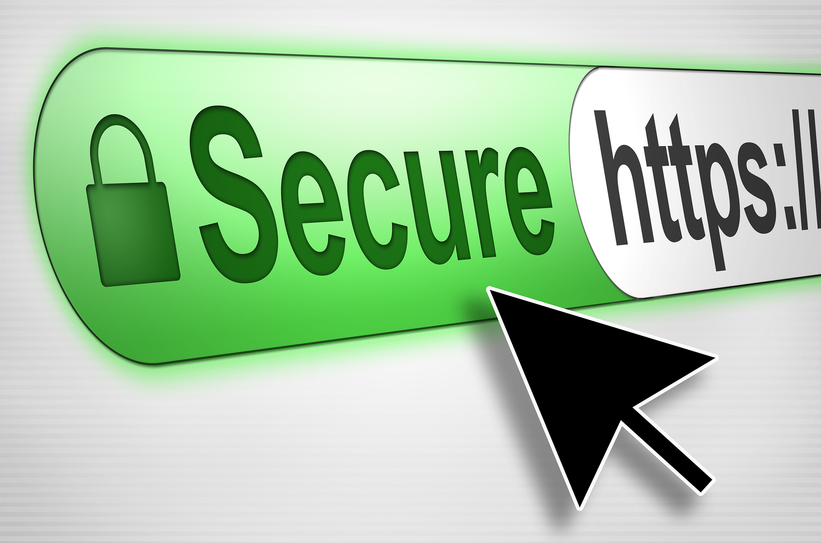 Illustration of Secure HTTPS Encryption
