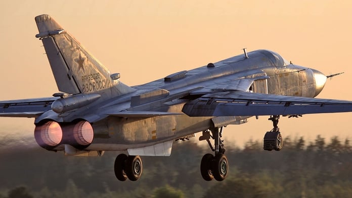 Su-24 Aircraft Crashes in Volgograd