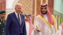 POTUS Joe Biden and Saudi Crown Prince Mohammad Bin Salman
